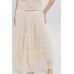 High Elastic Waist Ruffles Skirt
